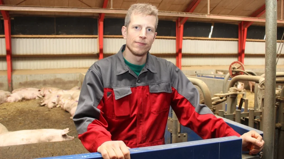 Bestyrelsen konstituerede sig efter generalforsamlingen og her blev den hidtidige næstformand Jeppe Bloch Nielsen »Vigård« ved Vejen valgt ind på posten som ny formand. Foto: Anne Wolfenberg