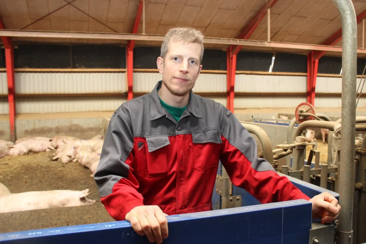Jeppe Bloch Nielsen blev efter generalforsamlingen valgt som svineproducenternes nye formand. 