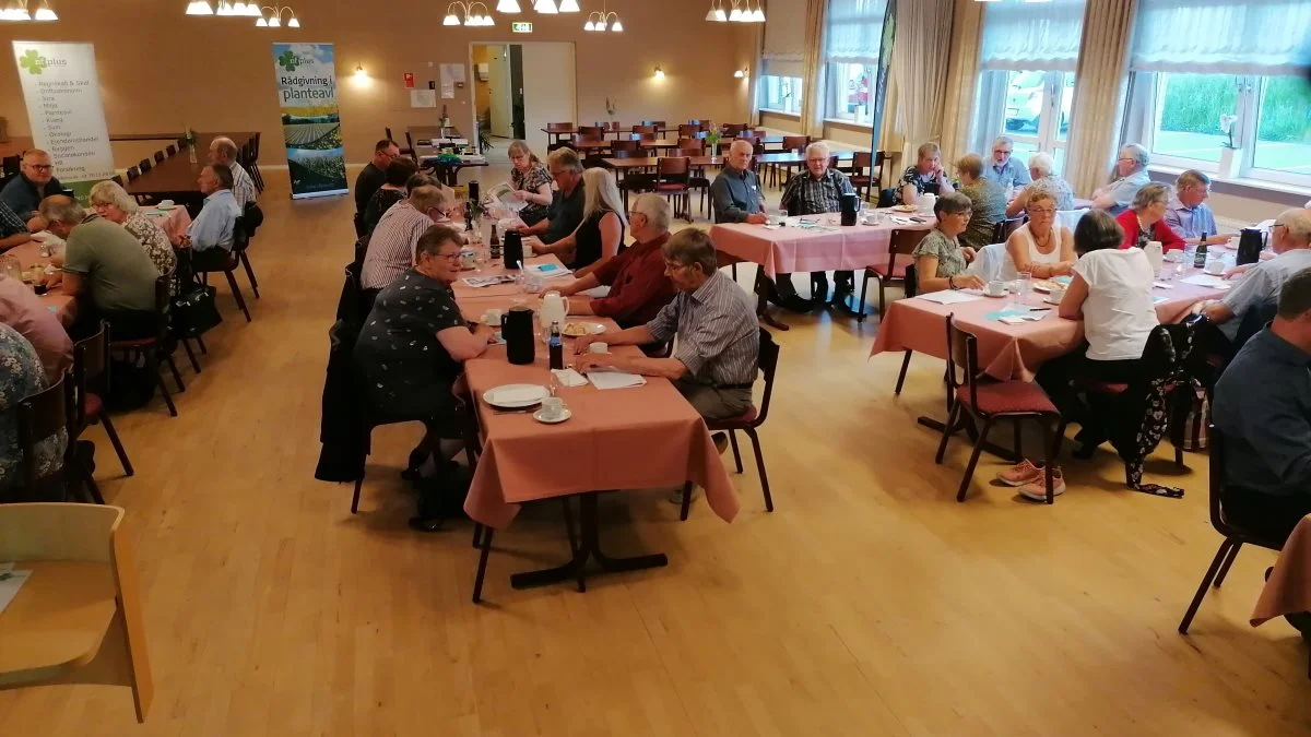 Omkring 60 medlemmer var mødt op til NF Plus’ generalforsamling i Aars.