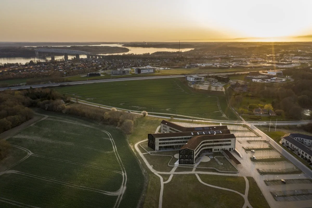 DLG’s nye domicil i Fredericia, Aksen, er kåret som Årets Kontorbyggeri 2021.