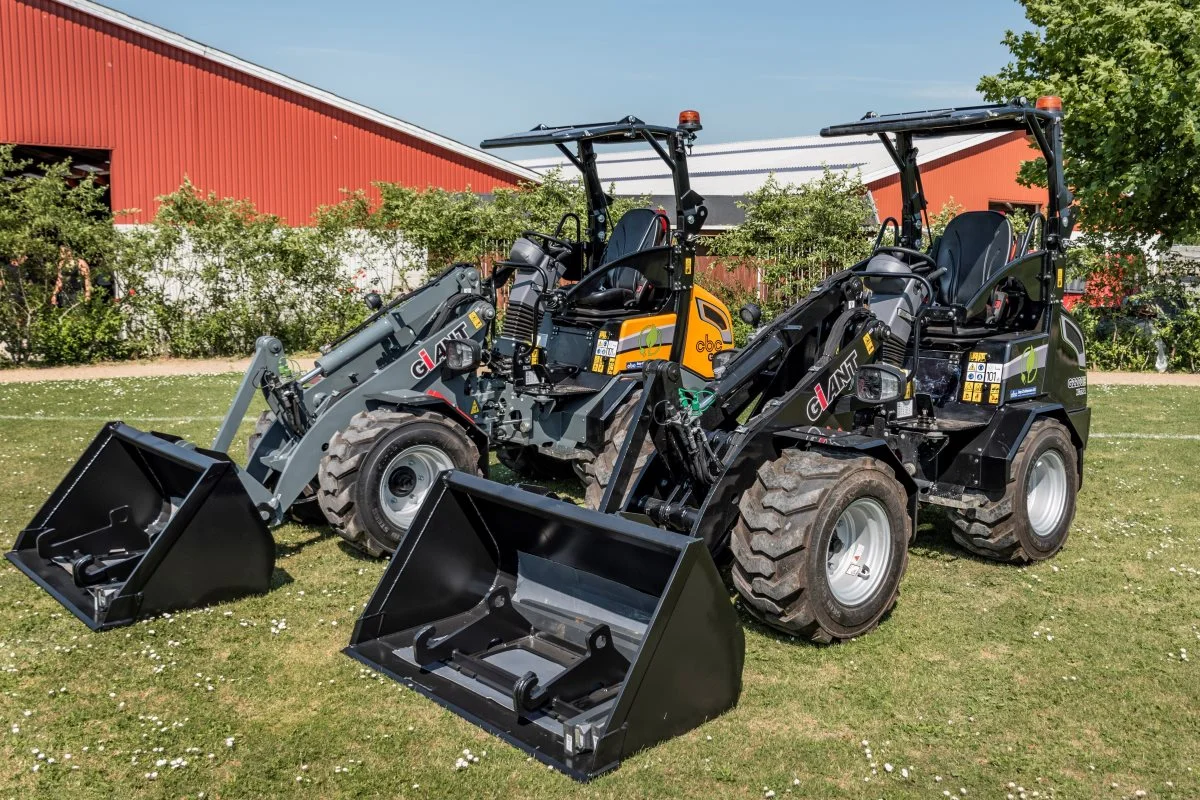 Giant G2200E X-TRA har kompakte dimensioner, høj løftekapacitet på to tons, og god brugervenlighed for maskinføreren.
