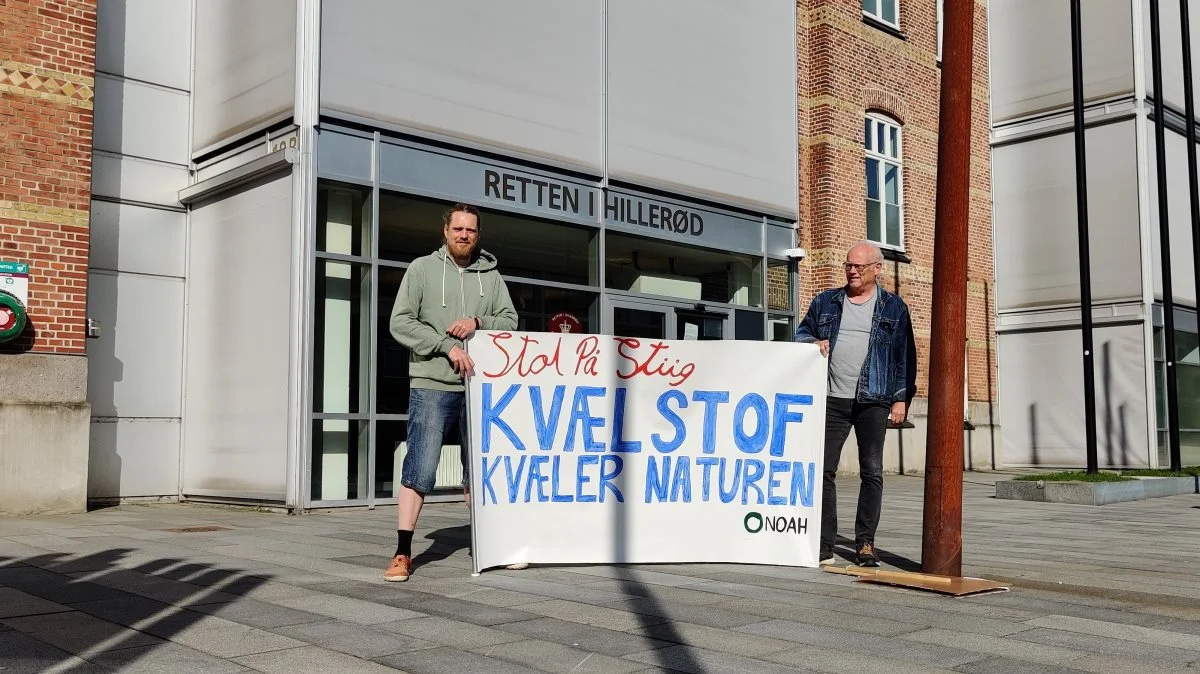 Der var stor opmærksomhed omkring retssagen, da den fandt sted ved Retten i Hillerød. Foto: Lasse Ege Pedersen