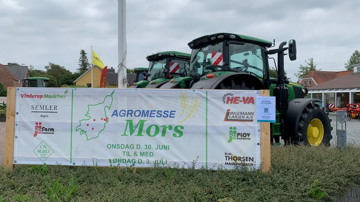 Firmaerne bag Agromesse Mors 2021 er HE-VA ApS, Vinderup Maskiner, Semler Agro, Ingemann Larsen A/S, Brdr. Thorsen Maskincenter, CN Agro A/S og Ploveksperten/Farm Implement ApS. 