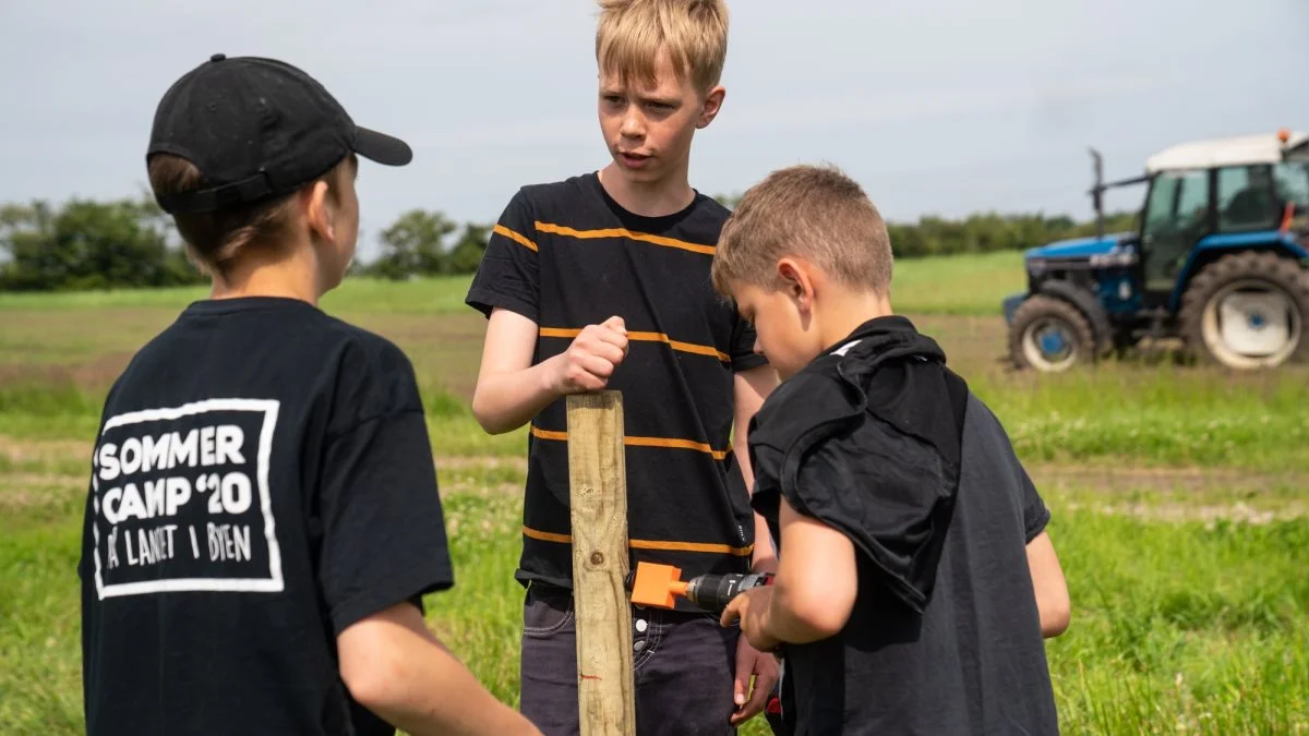 90 unge var samlet til SommerCamp´21 på Asmildkloster Landbrugsskole.