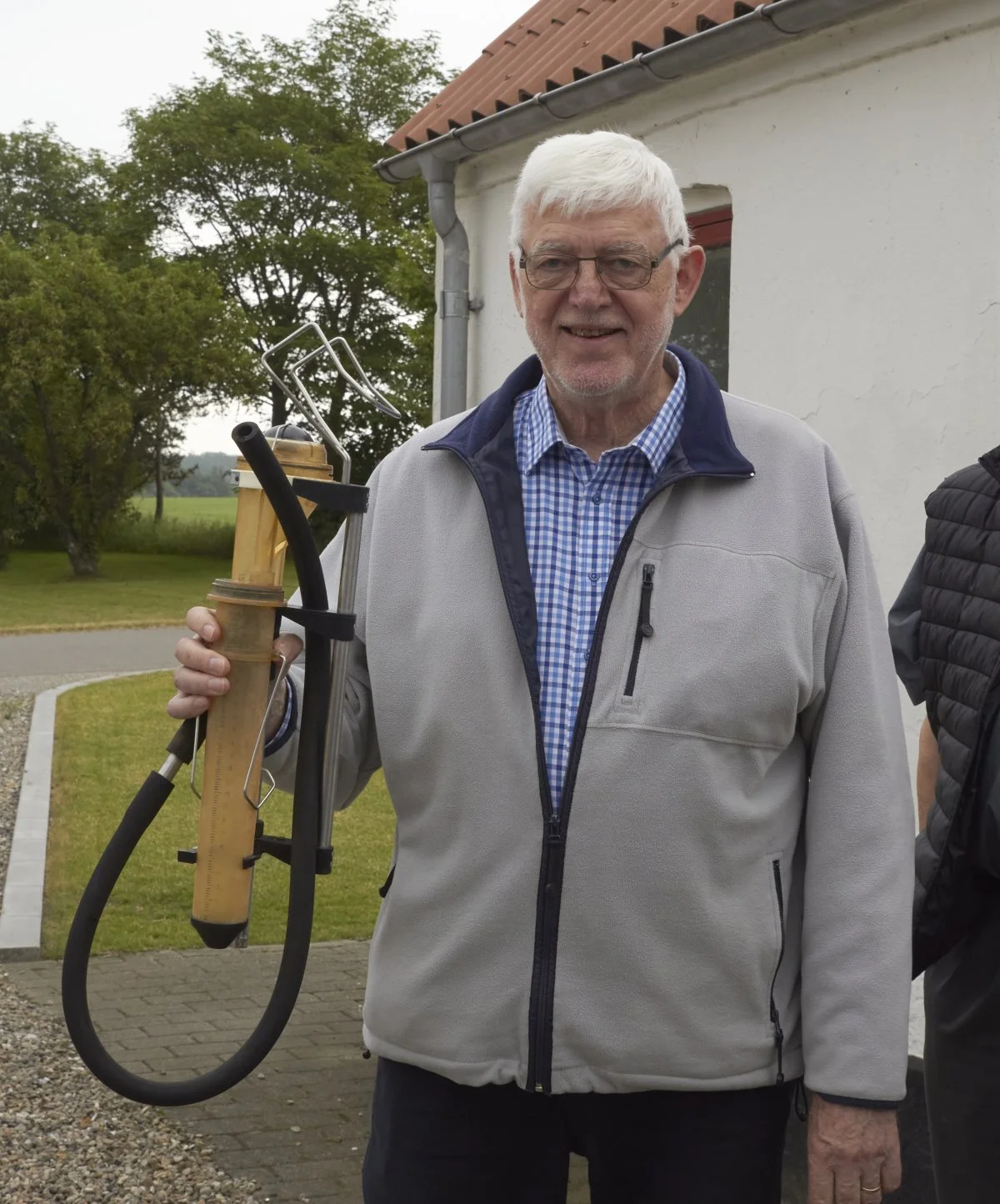 Det er Hans Christian Skjødt, som står bag foreningen og som var kontrolassistent de første 40 år af foreningens levetid.