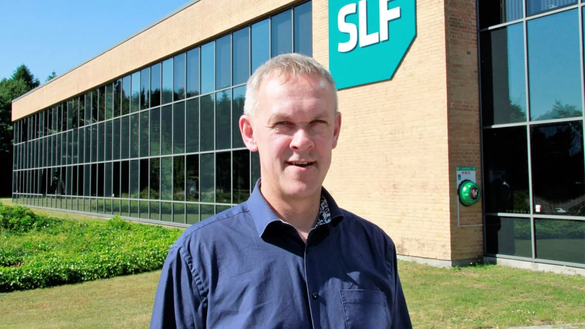 - Vi kan glæde os over et første halvår, hvor omsætningen er steget, selv om der er en hård konkurrence i markedet med færre landmænd, siger direktør i SLF, Brian Lambertsen.