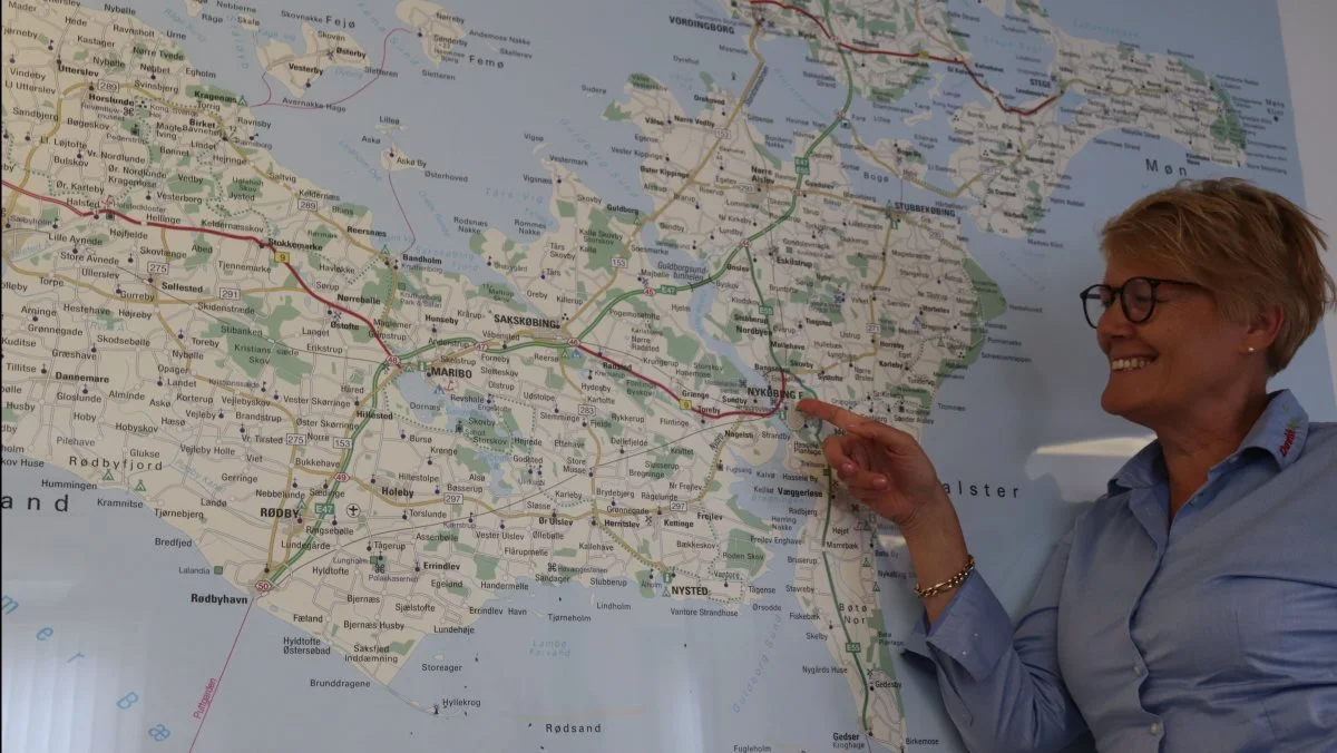 Sie Bencard har fingeren på pulsen for høsten på Sydhavsøerne fra hendes kontor på havnen i Nykøbing Falster.
