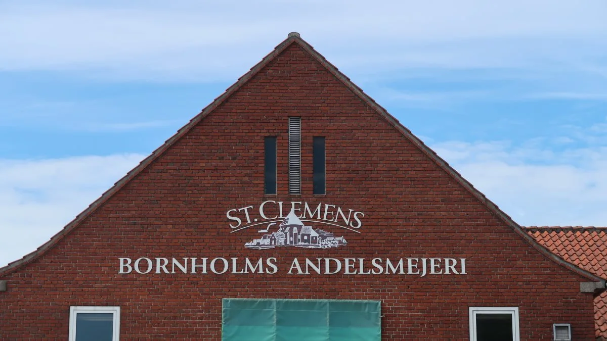 Trods et noget turbulent år med Covid-19 og toldmure i USA, er det begyndt at vende for andelsmejeriet på Bornholm. Foto: Karsten Himmelstrup