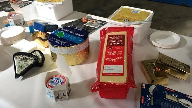 Lidt af mejeriets produktudvalg. Foto: Karsten Himmelstrup