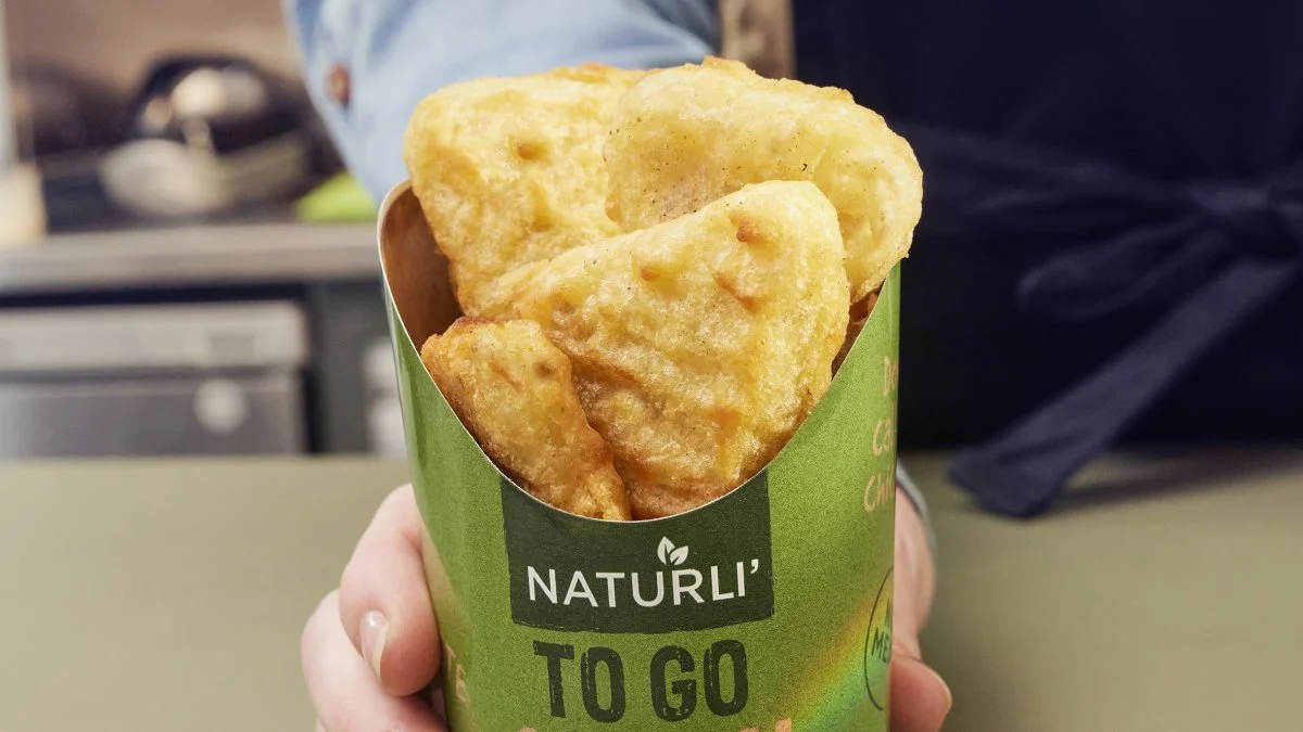 Virksomheden Naturli' Foods laver blandt andet plantebaserede nuggets.
Foto: Naturli' Foods.