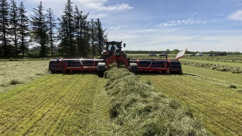Skåret efter Kuhn Merge Maxx. Foto: Henning Sjørslev Lyngvig, Seges.