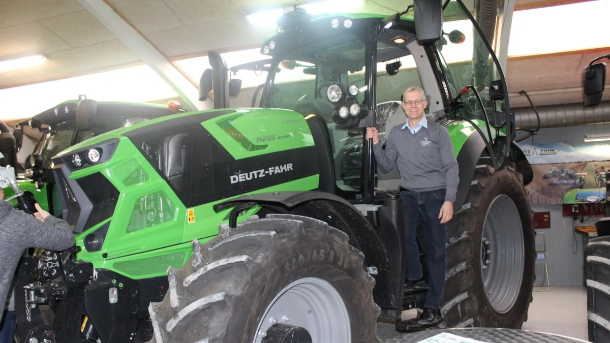 Lars Søndergaard glæder sig som fynsk forhandler til den endnu tættere kontakt til Deutz-Fahr med den nye import- og forhandlerstruktur. Arkivfoto: Bettina Ravn