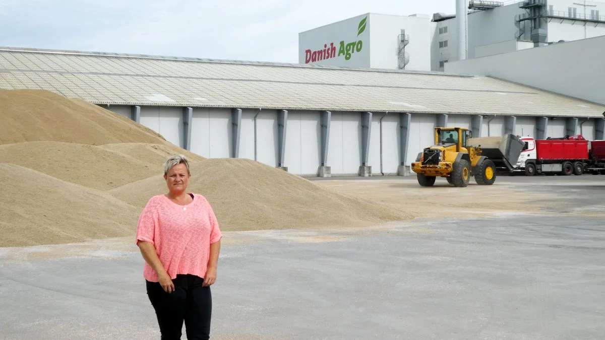 Markedschef hos Danish Agro i Galten, Heidi Munk, vurderer, at godt halvdelen af høsten er i hus i det midtjyske. Arkivfoto
