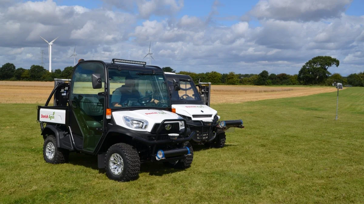 Danish Agro oplever stor interesse for at få taget SoilOptix-jordanalyser, hvorfor de udvider med endnu en maskine. Foto: Danish Agro