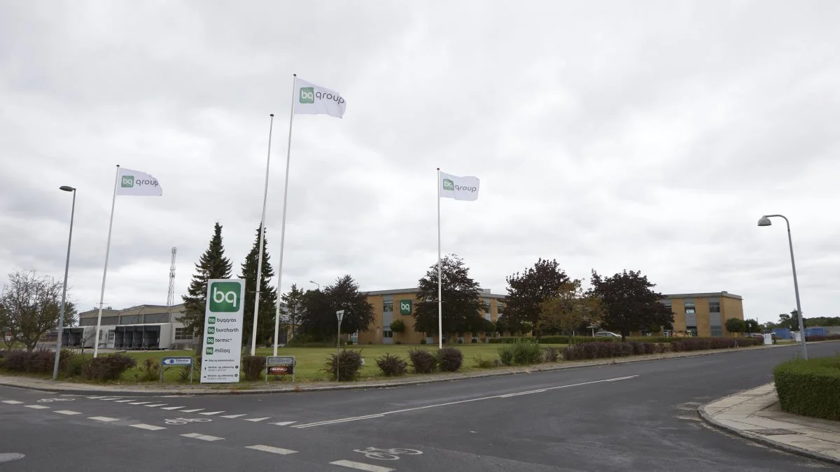 BG Group og virksomhedens datterselskaber er flyttet fra de hidtidige bygninger i Hjallese til Damixas tidligere hovedsæde og fabrik i Seden på i alt 17.000 kvadratmeter.