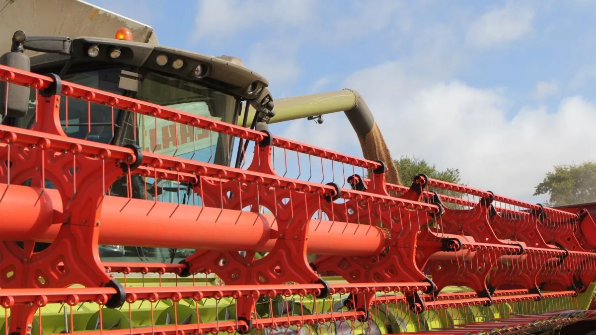 Den 35 fods Claas har overstået sin syvende sæson på bedriften.