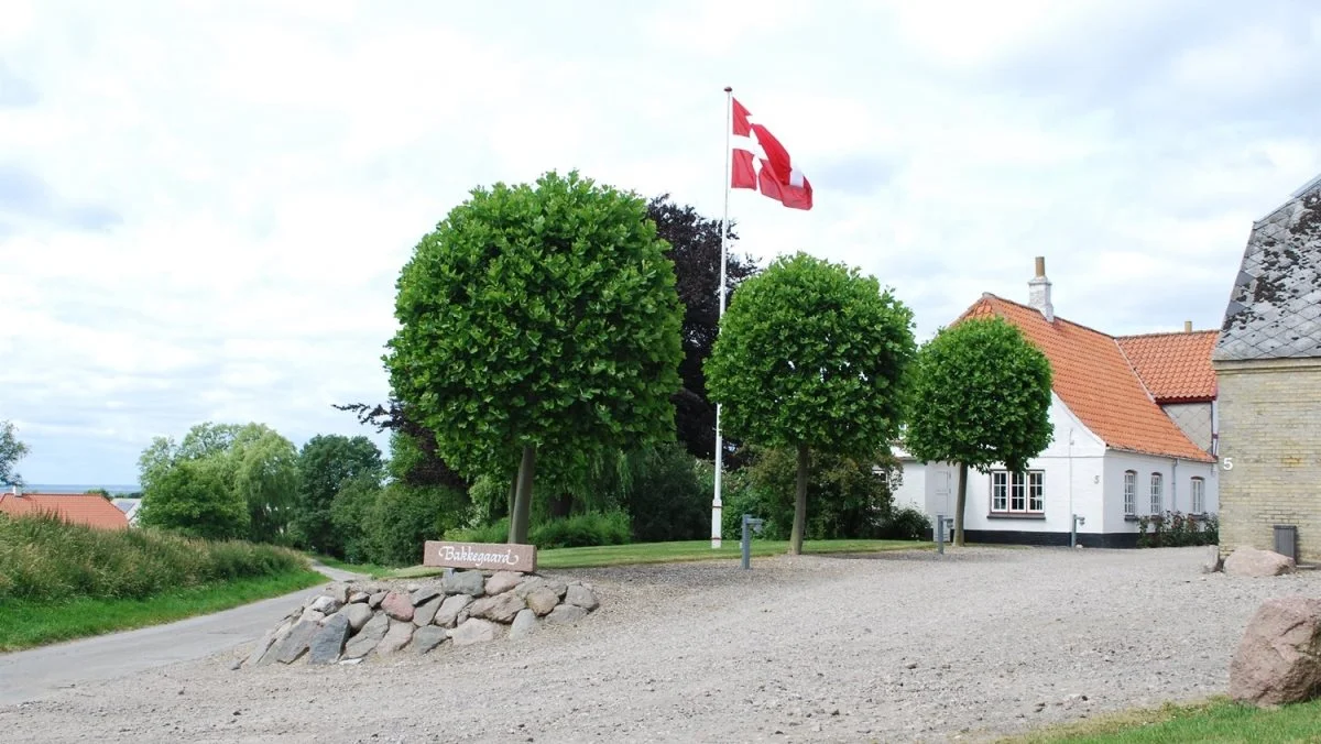 Claus Marx Hansen, Bakkegaard i Husby, er for første gang med som vært ved Åbent Landbrug. Privatfoto