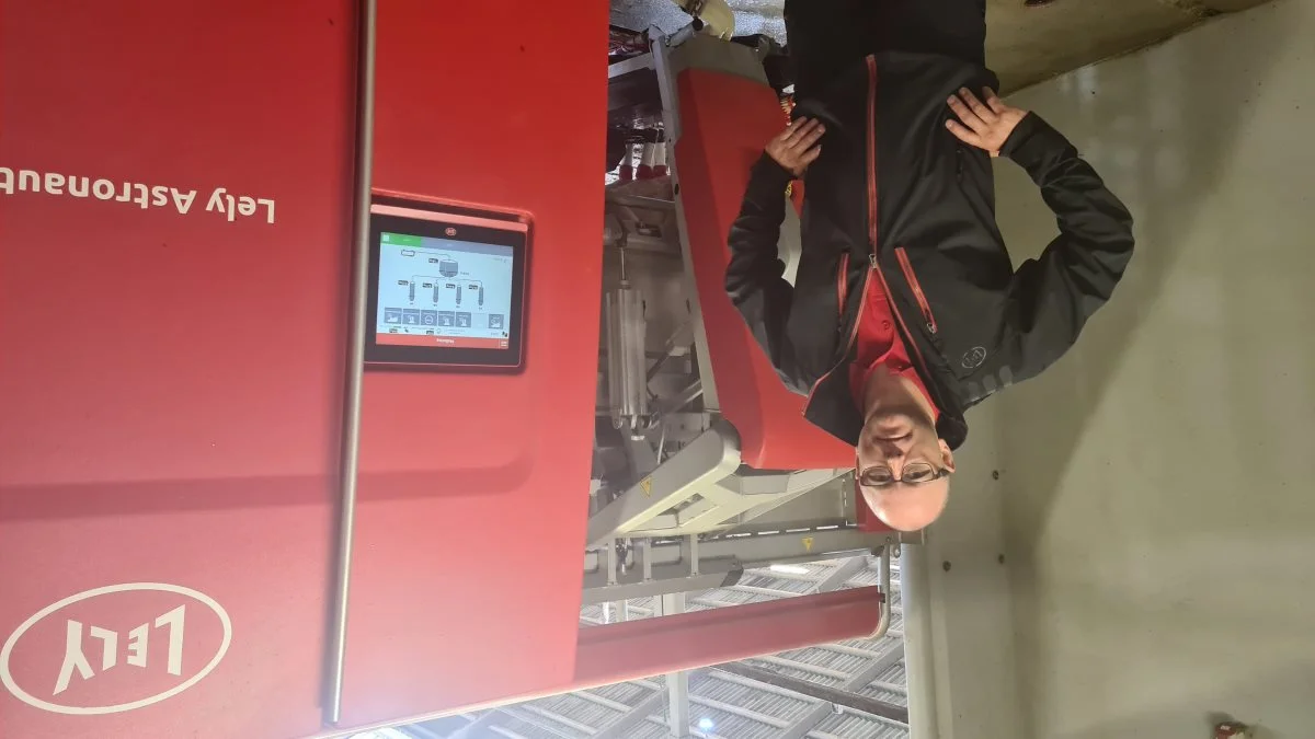 Der er stor driftsikkerhed på malkerobotten fra Lely, der nu har været på markedet i tre år, fortæller salgskonsulent Martin Hogrebe fra Lely.