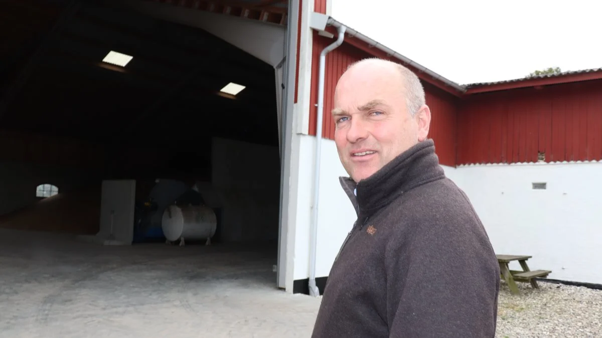 - Som mangeårig frøavler af blandt andet engrapgræs er jeg meget omhyggelig med at holde mine marker fri for græsukrudt - så vidt det overhovedet kan lade sig gøre, fortæller Henrik Buck på Midtsjælland. Fotos: Jørgen P. Jensen