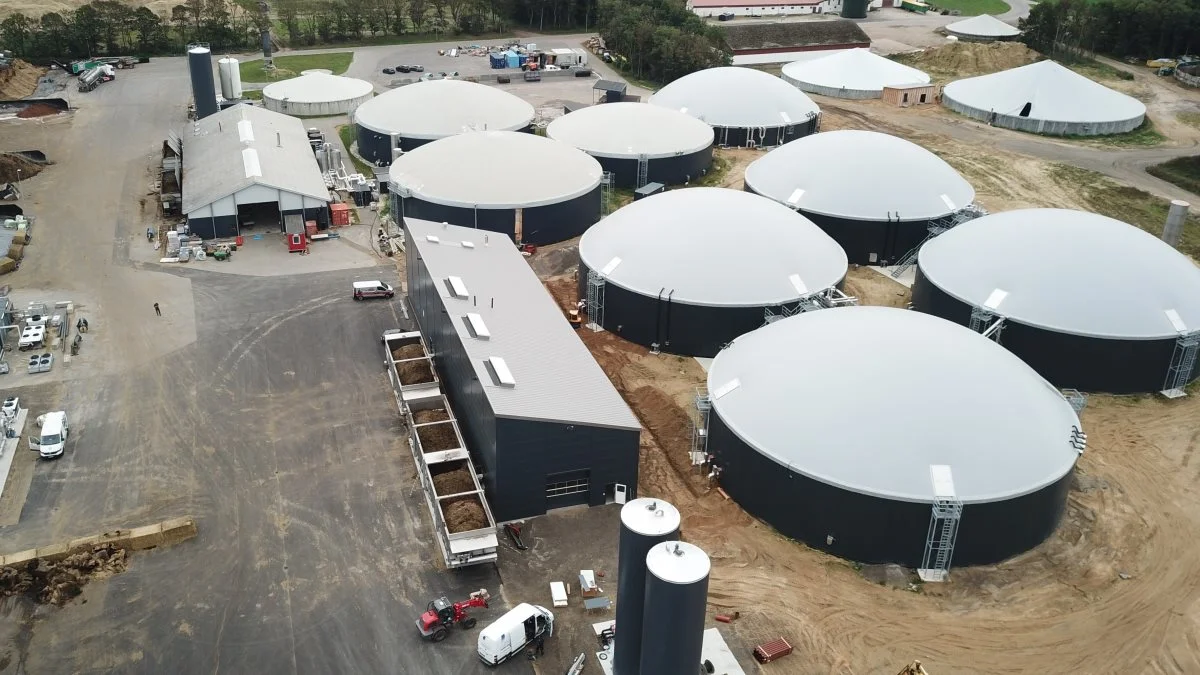 Sindal Biogas er i gang med en udvidelse, der betyder fordobling af kapaciteten. 