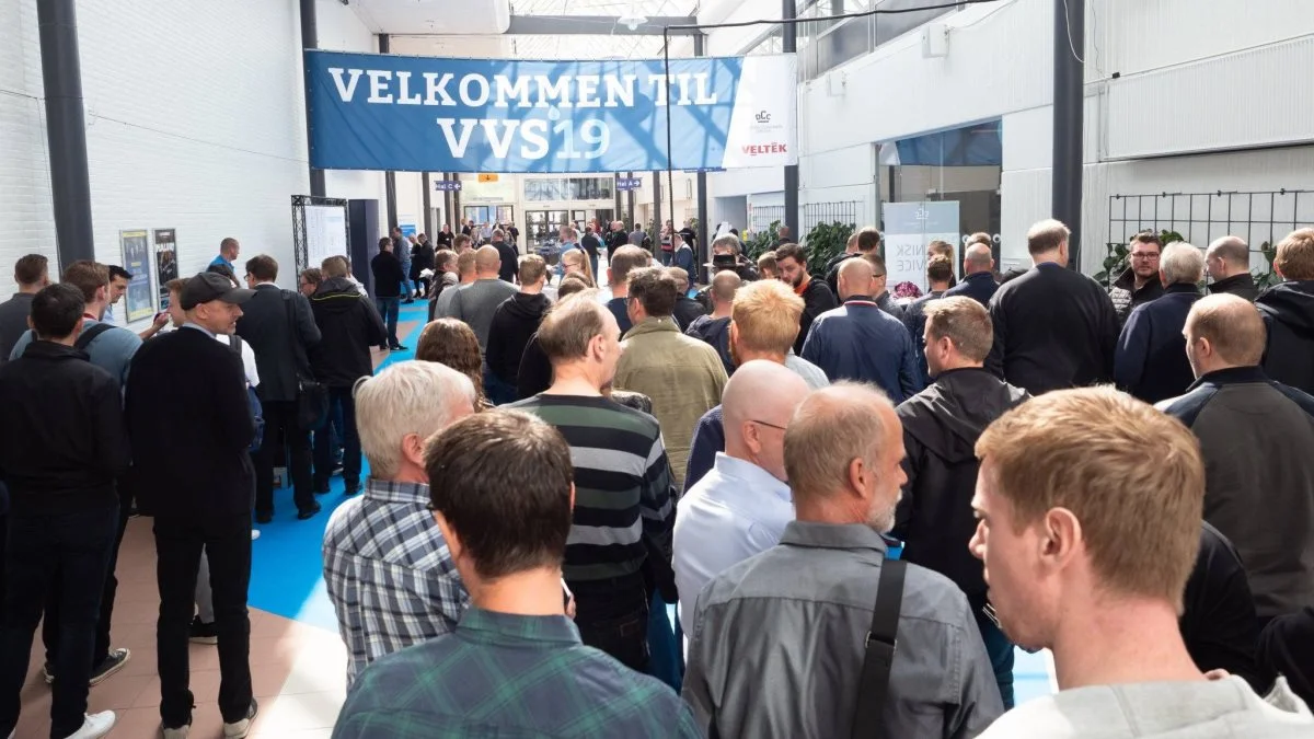 Arrangørerne bag VVS-messen glæder sig over de mange udstillere på årets messe. – Ovenpå coronapandemien forestiller jeg mig, at mange virksomheder har brug for at komme ud og møde andre fra branchen, lyder det fra projektleder Louise Jørgensen. Billedet er fra messen for to år siden.
