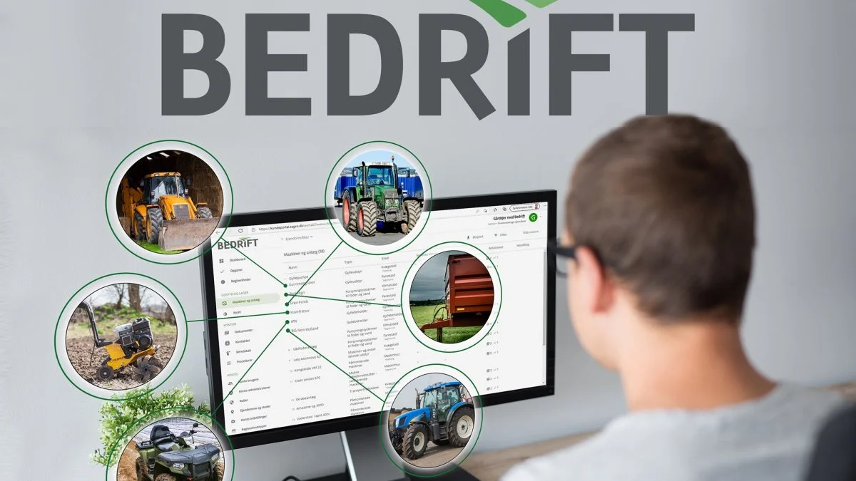 Med »Bedrift« har udviklingsgruppen tilstræbt at gøre det lettere for landbrugskunderne at overholde registreringerne vedrørende arbejdsmiljø og miljøledelse ved hjælp af en enkel og overskuelig løsning, som kan bruges på både PC’en eller direkte i nu’et via mobilen. Fotos: Sagro