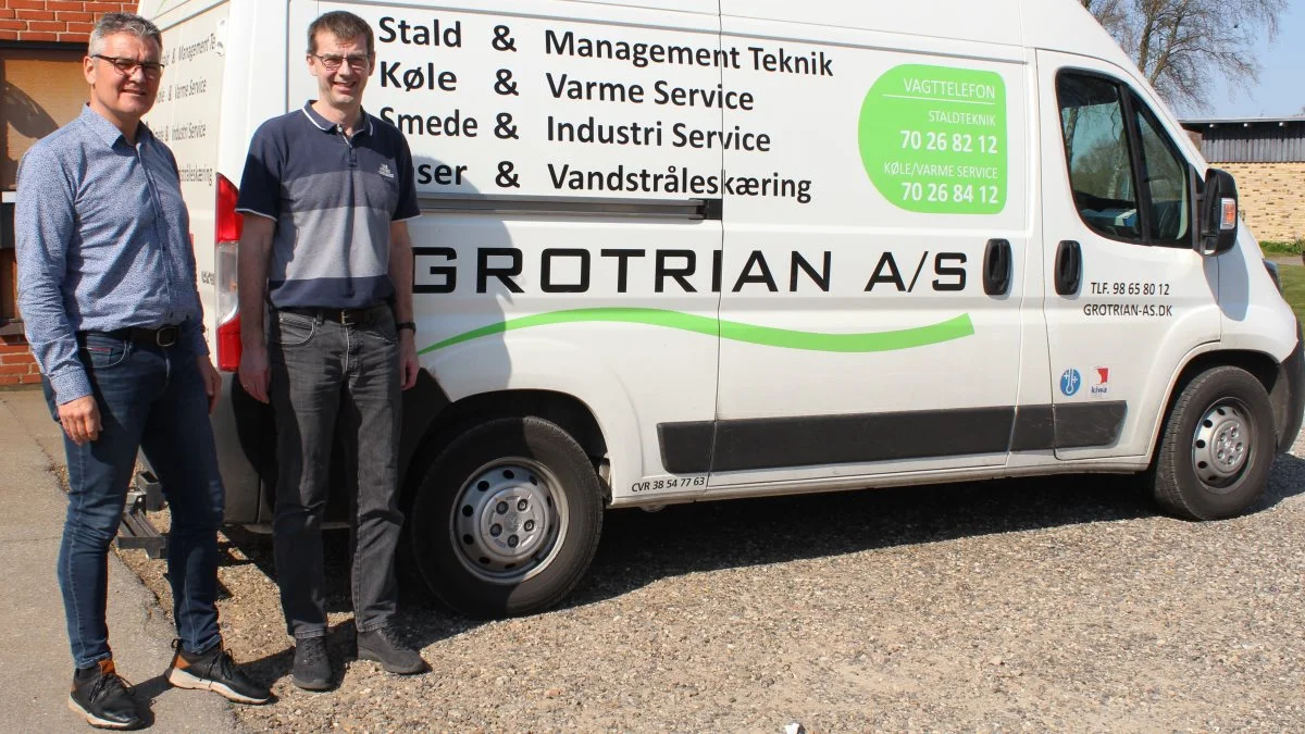 Lars H. Grotrian og Jan Søgaard