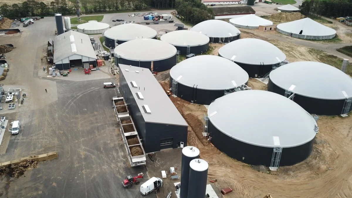 Sindal Biogas er i gang med en udvidelse, der betyder fordobling af kapaciteten. 