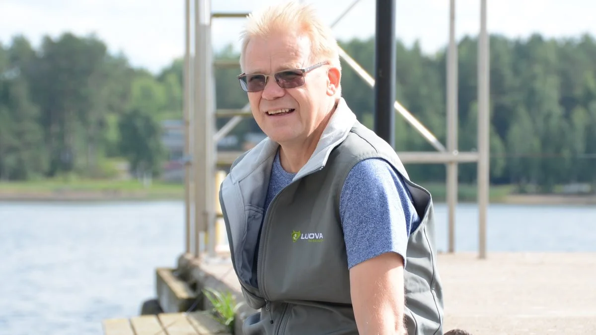Mikael Lassén er født i Finland og haft tæt kontakt til mink og minkfoder det meste af sit liv. Foto: Steven Frostdal