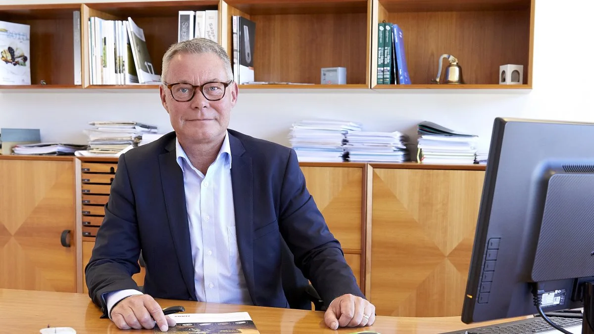 Administrerende direktør Michael Husfeldt, Danish Agro Machinery.