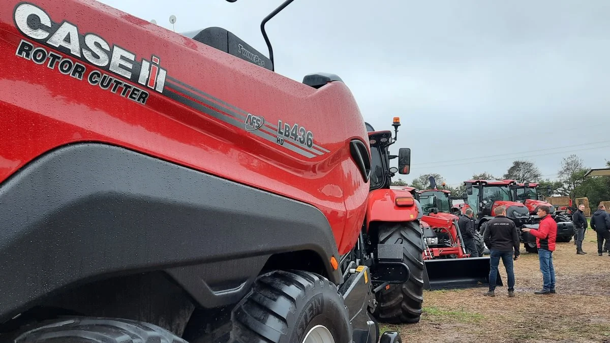 Der stod Case IH på programmet, da Case IH DemoTour 2021 forleden var nået til Billund. Foto: John Ankersen