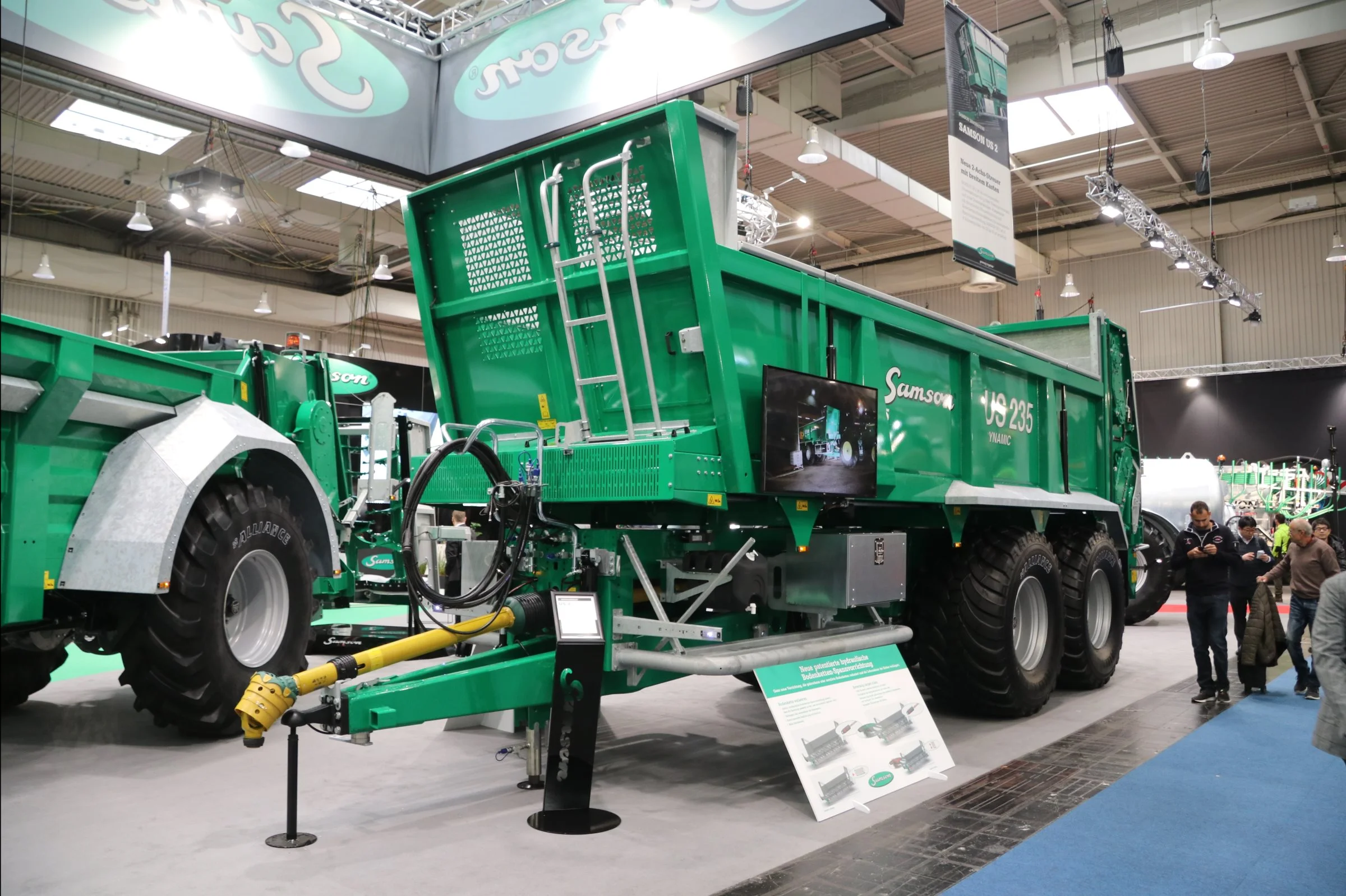 Danske Samson var med på Agritechnica i 2019 og havde også meldt sig på den nu udskudte udgave af den tyske maskinmesse her til efteråret. Foto: Samson