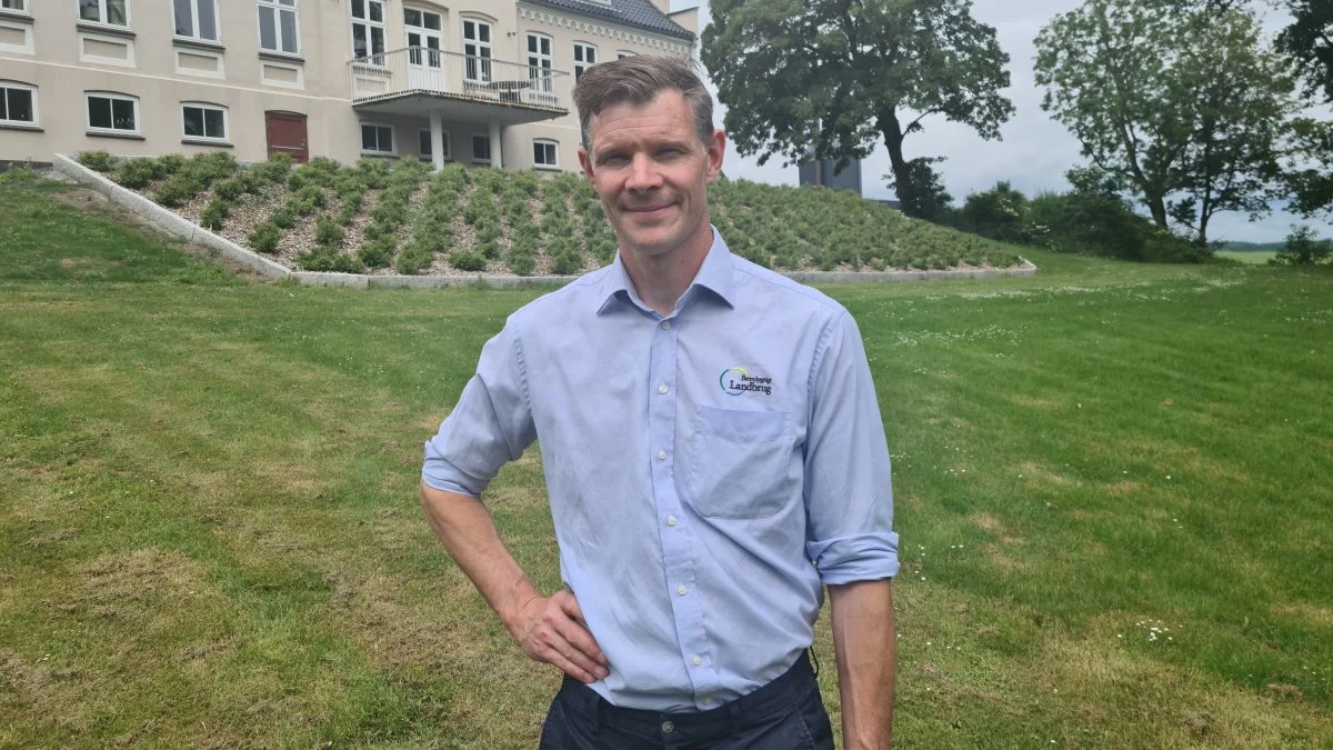Peter Kiær, formand for Bæredygtigt Landbrug, føler sig langt fra overbevist om, at den nye landbrugsaftale skaber ro om landbruget i fremtiden. Foto: Henning K. Andersen