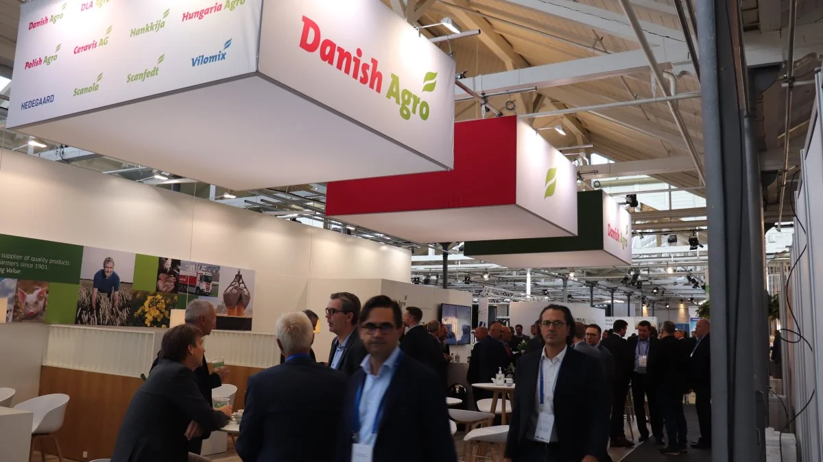 De store danske selskaber - her Danish Agro - får særlig opmærksomhed ved afholdelsen af handelsbørsen i København.