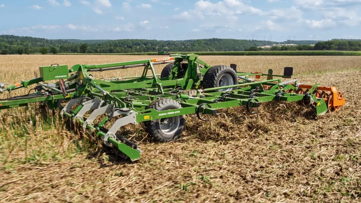 Modelbetegnelserne for de to nye harver er Amazone Cobra 6000-2TX og Amazone Cobra 7000-2TX, hvor modelbetegnelsen er lig med arbejdsbredden – seks og syv meter. Pressefoto