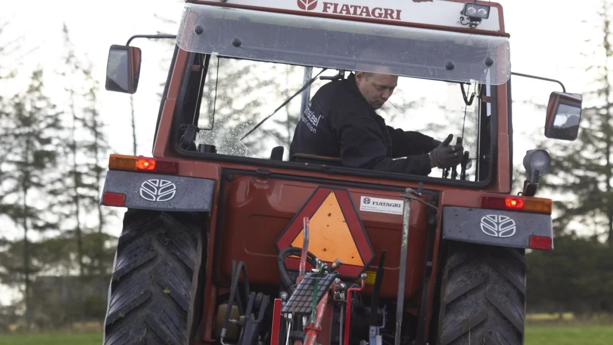 Martin Nørmølle har bygget om på sin plov i 12 år. Nu er den stort set der, hvor den skal være.