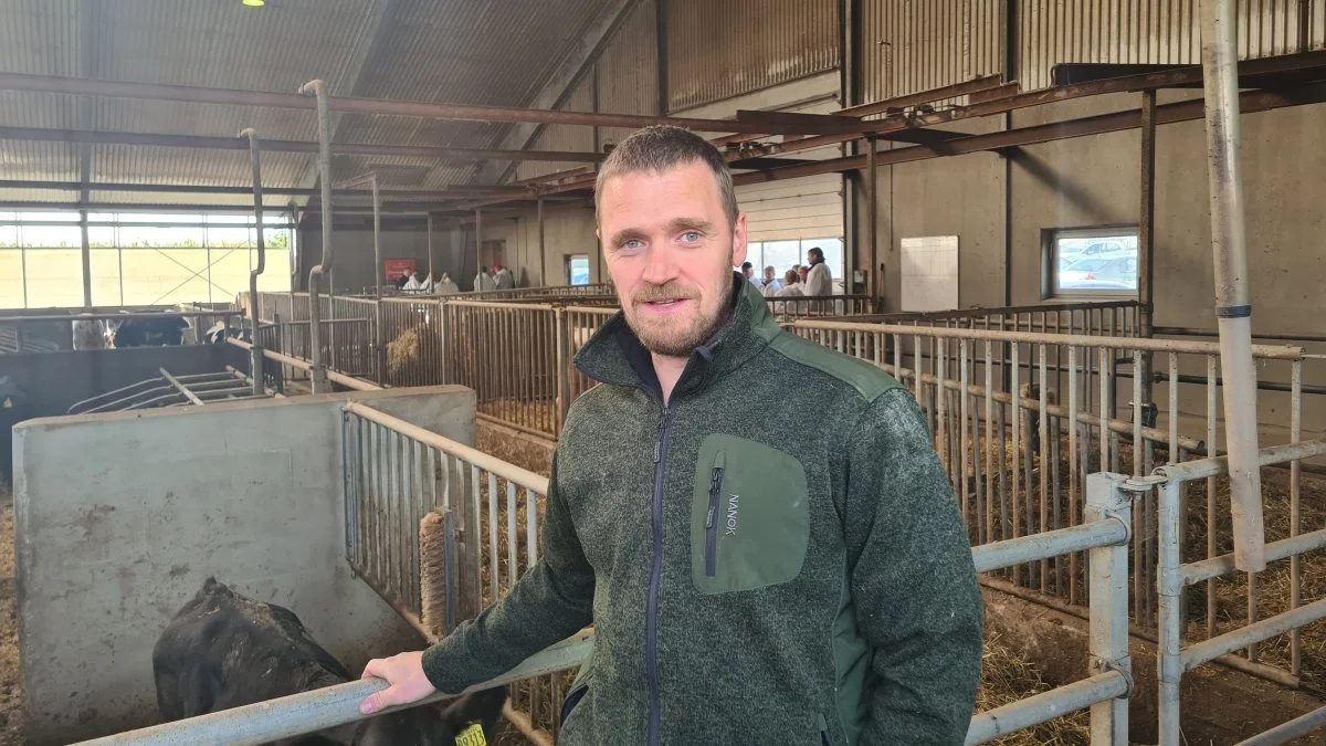 Det har været en god oplevelse for kalveproducent Rasmus Alstrup at være med i Future Beef Cross-projektet. 