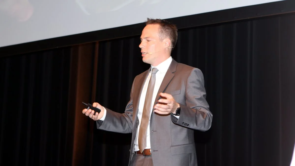 Som dansk griseproducent anno 2021 bør man allerede nu tænke over, hvordan man reducerer bedriftens klimaaftryk i fremtiden, siger sektordirektør for Landbrug & Fødevarer Gris, Christian Fink Hansen. Arkivfoto