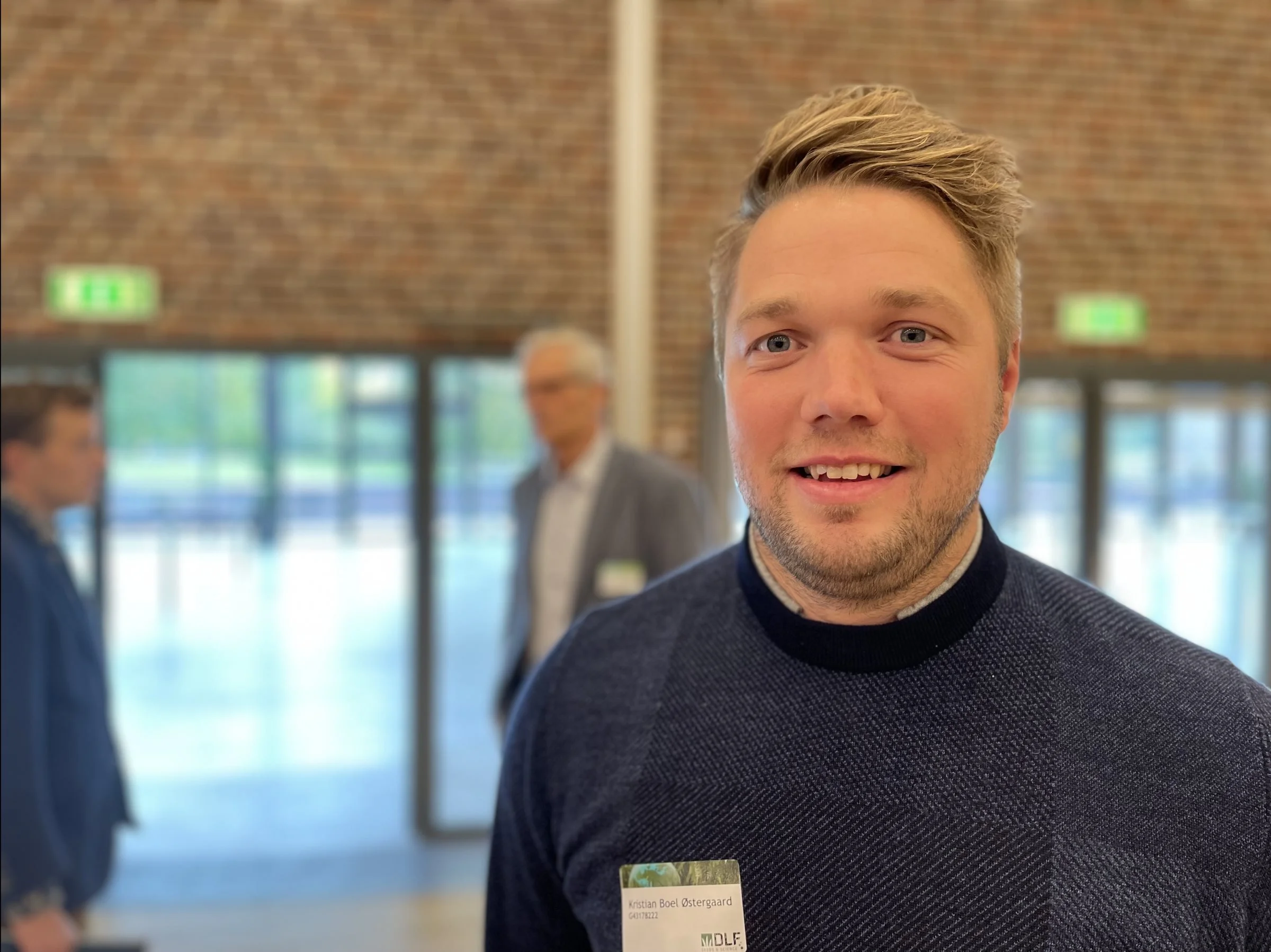 Planteavler fra Nordvestjylland Kristian Boel Østergaard støttede op om forslaget om at halvere antallet af delegerede. Han mener, det vil sikre en mere dedikeret forsamling af delegerede hos DLF. Foto: Steven Andersen