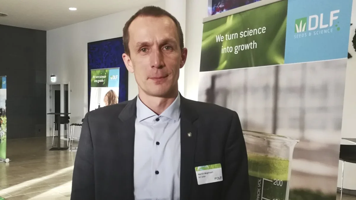Ved generalforsamlingen i Nyborg blev Martin Mogensen, GoGris I/S, valgt som DLF’s nye næstformand. Foto: Erik Hansen