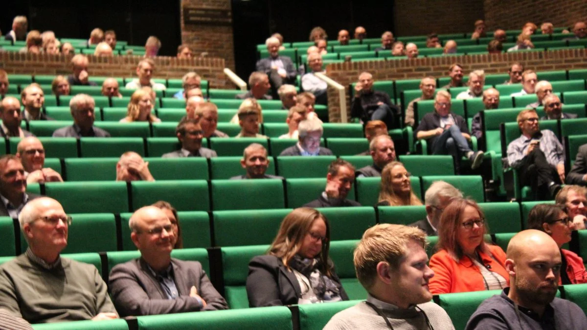 Foto fra seminaret Dansk griseproduktion til debat onsdag formiddag i Herning. 