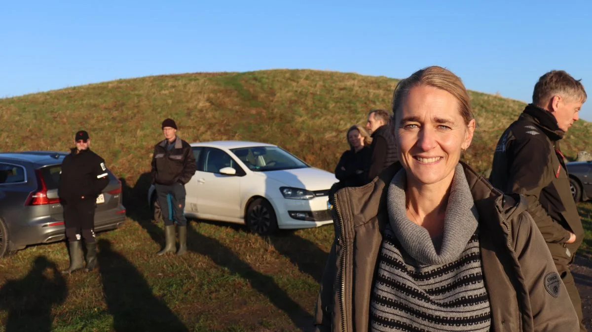 Carina Skovmøller, Syngenta, præsenterede Grobund-projektet med de tre dyrkningssystemer.