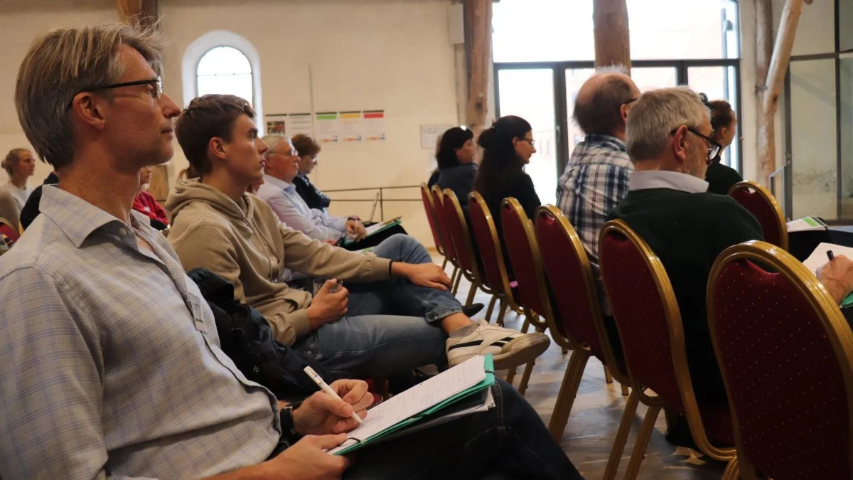 På Dansk Bioøkonomi Konference på Egestofte Gods ved Maribo kunne en lang række interesserede inden for landbrug og andre erhverv høre om den nyeste viden for økonomi i grøn omstilling. Foto: Jørgen P. Jensen
