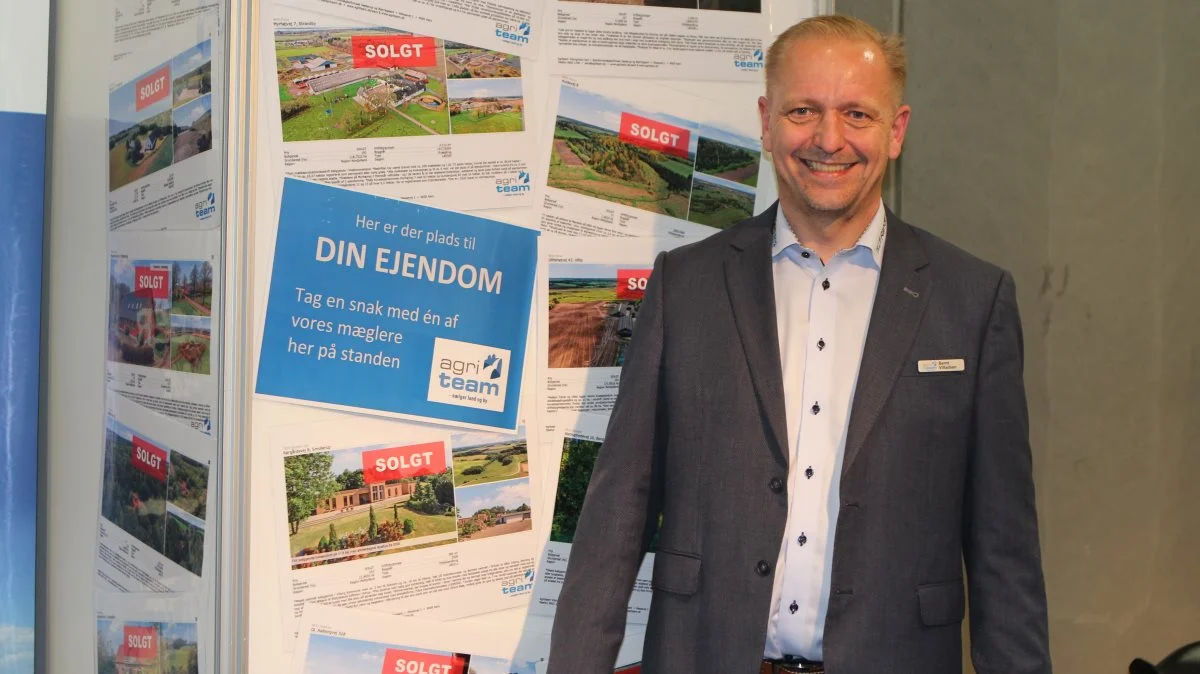 Bernt Villadsen er indehaver af Agriteam Randers, som blev etableret for tre år siden. Foto: Line Brusgaard