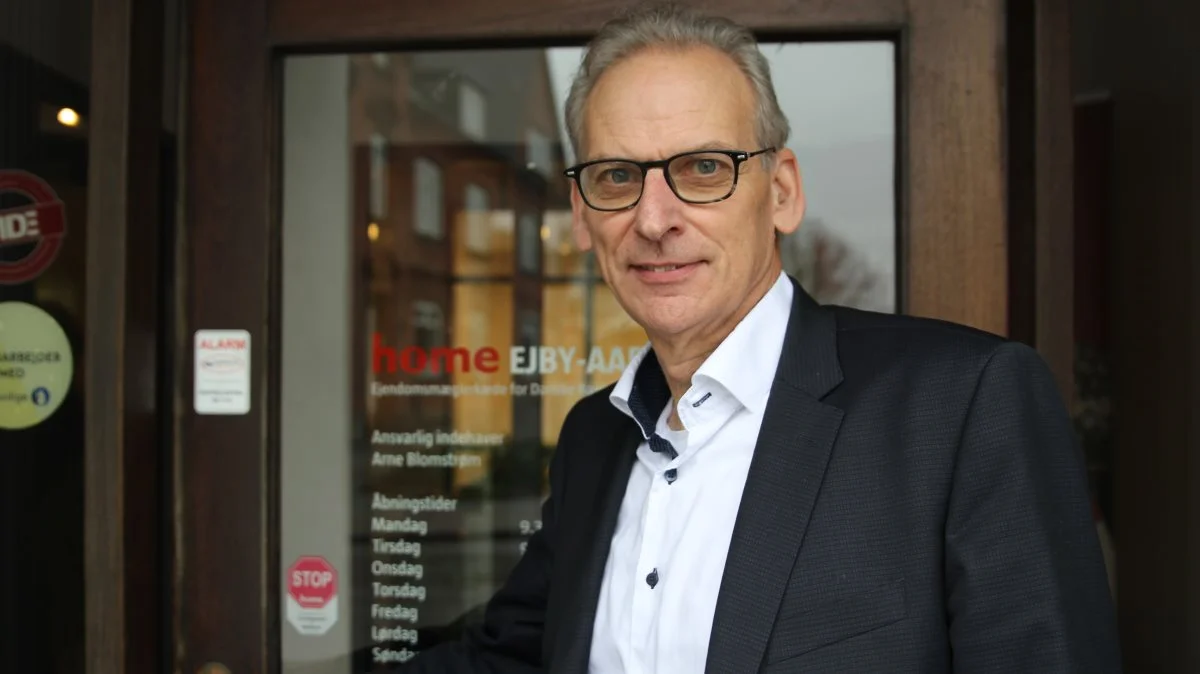 Home-ejendomsmægler Arne Blomstrøm fra Ejby er positiv overfor de nye tiltag inden for lånemuligheder på boligområdet. 