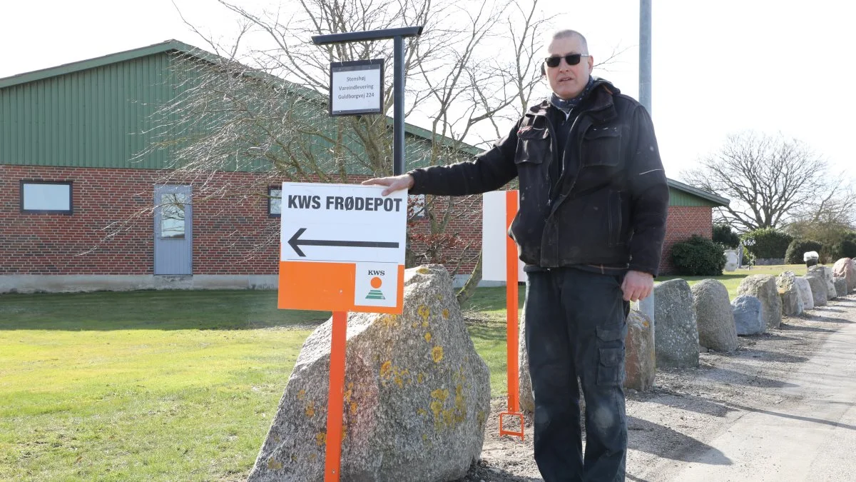 På billedet: Frøkonsulent Elo West Larsen fra KWS Scandinavia. Foto: KWS Scandinavia