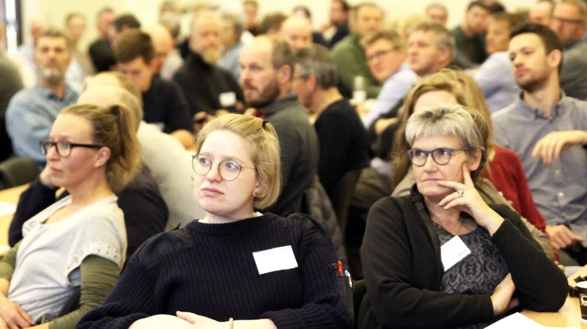 »Jordbundens dag« har tidligere trukket fulde huse på Dalum Landbrugsskole. I år ligger arrangementet mandag den 6. december. Arkivfoto: Henriette Lemvig
