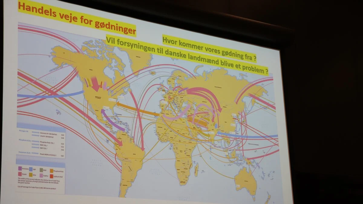 Handelsvejene for gødning har hidtil gået overalt på kloden - undtagen til/fra Europa, der er meget selvforsynende. - Nu er handelsvejene flere steder afbrudte, fortæller Ole Schou.