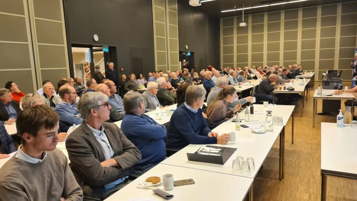 Op mod 150 personer var mødt op, da Bæredygtigt Grundvandsbeskyttelse holdt informationsmøde i Sorø. Foto: Henning K. Andersen