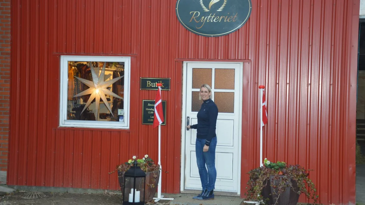 Eva Overgaard kunne pr. 5. november byde velkommen til nye og gamle kunder i »Rytteriets« nye lokaler på Sundbrovej 87 på Tåsinge. Fotos: Camilla Bønløkke